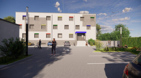 Programme immobilier neuf LE 67 EUROPE - Pierre-Bénite : appartements neufs près du parc Georges Manillier, investissement locatif clé en main (69600) - Référence : 12260