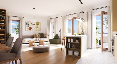 Programme immobilier neuf AMBRE - Pierrefitte-sur-Seine à proximité en bus du RER D (93380) - Référence : 16325