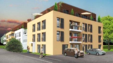 Programme immobilier neuf LE DOMAINE DE PIERRELAYE - Pierrelaye : 9 appartements T2–T5 avec architecture moderne et stationnement adapté proche de Paris La Défense (95480) - Référence : 1005