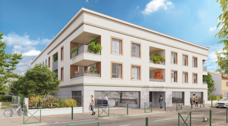 Programme immobilier neuf RÉSIDENCE NEVADA - Pins-Justaret : appartements neufs du 2 au 4 pièces en centre-ville (31860) - Référence : 14821