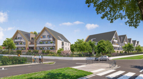 Programme immobilier neuf Les Jardins d'Apolline - Plaisir à proximité en bus du Transilien N (78370) - Référence : 16295