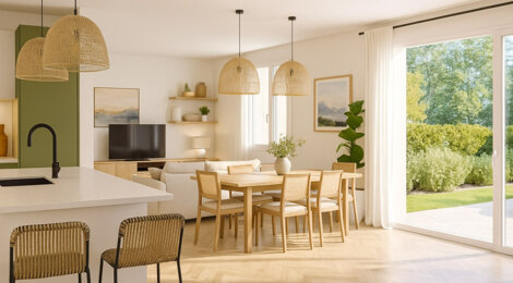 Programme immobilier neuf MARMAISON - Plaisir maisons neuves avec jardin proche Transilien N et U (78370) - Référence : 17455