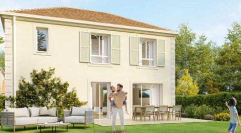 Programme immobilier neuf MARMAISON - Plaisir maisons neuves avec jardin proche Transilien N et U (78370) - Référence : 17455