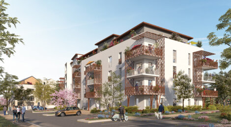 Programme immobilier neuf LE DOMAINE DU PARC MANSART - BAT G - Plaisir  résidence du Clos à proximité du centre (78370) - Référence : 18450