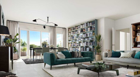 Programme immobilier neuf GREEN OAK - Plan-de-Cuques : Appartements T2–T4 avec jardins, balcons et terrasses à deux pas du centre (13380) - Référence : 5234