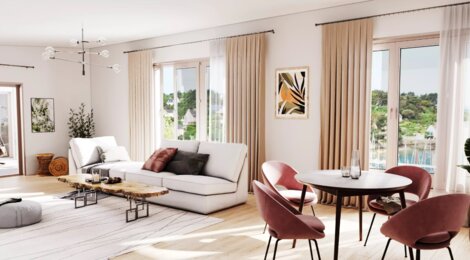 Programme immobilier neuf LA FLOTTILLE - Pléneuf-Val-André : Appartements T2–T5 avec terrasses, parking sécurisé et proximité bord de mer (22370) - Référence : 14677