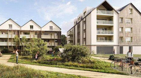 Programme immobilier neuf Newenn - Plérin appartements lumineux à 10 min des plages bretonnes (22190) - Référence : 17503