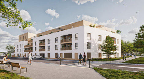 Programme immobilier neuf COEUR ATLANTIQUE - Ploemeur à proximité de Larmor-Plage (56270) - Référence : 15697