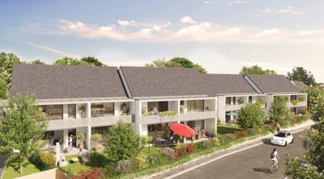 Programme immobilier neuf Le Clos Nicolazic - Pluneret : appartements neufs en centre-ville, à 7 min d’Auray, balcons et terrasses (56400) - Référence : 10964