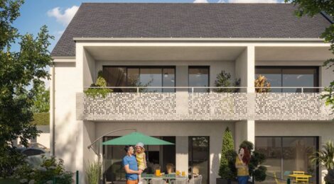 Programme immobilier neuf Le Clos Nicolazic - Pluneret : appartements neufs en centre-ville, à 7 min d’Auray, balcons et terrasses (56400) - Référence : 10964