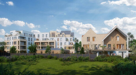 Programme immobilier neuf Les Jardins des Vergers - Poissy à proximité de la forêt de Saint-Germain (78300) - Référence : 16349