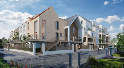 Programme immobilier neuf Les Jardins des Vergers - Poissy à proximité de la forêt de Saint-Germain (78300) - Référence : 16349