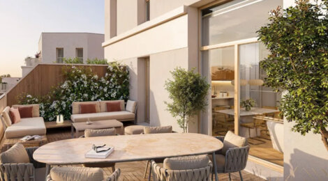 Programme immobilier neuf VILLA ANTOINETTE - Poissy – Résidence contemporaine dans l’écoquartier Rouget-de-Lisle (78300) - Référence : 17850