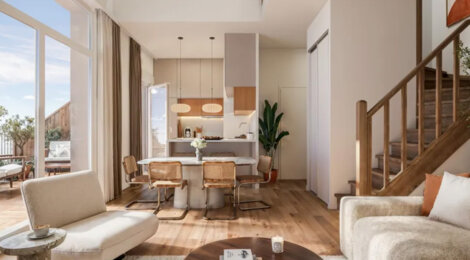 Programme immobilier neuf VILLA ANTOINETTE - Poissy – Résidence contemporaine dans l’écoquartier Rouget-de-Lisle (78300) - Référence : 17850