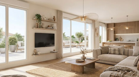 Programme immobilier neuf LISIERE DES LOGES - Poissy résidence familiale proche La Défense (78300) - Référence : 17303