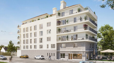 Programme immobilier neuf LISIERE DES LOGES - Poissy résidence familiale proche La Défense (78300) - Référence : 17303