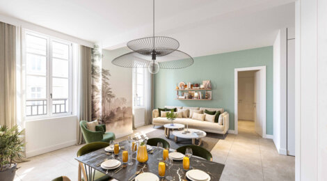 Programme immobilier neuf LE CLOS SARRAIL - Poitiers : 13 appartements T2–T3 réhabilités proche de l’hypercentre (86000) - Référence : 15589