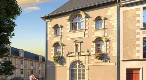 Programme immobilier neuf LE CLOS SARRAIL - Poitiers : 13 appartements T2–T3 réhabilités proche de l’hypercentre (86000) - Référence : 15589