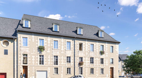 Programme immobilier neuf LE CLOS SARRAIL - Poitiers : 13 appartements T2–T3 réhabilités proche de l’hypercentre (86000) - Référence : 15589