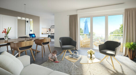 Programme immobilier neuf Le Jardin du Cèdre - Poitiers : appartements neufs T2–T4 et maisons en bois aux portes du campus universitaire (86000) - Référence : 15557