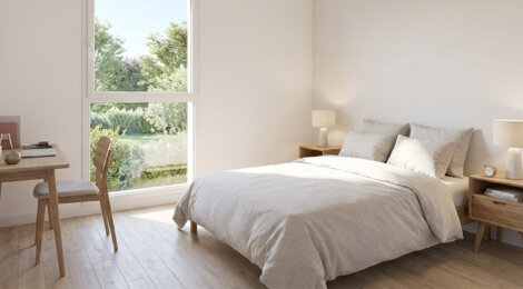 Programme immobilier neuf Côté Verger - Poitiers vivre quartier paisible proche centre et services (86000) - Référence : 17115
