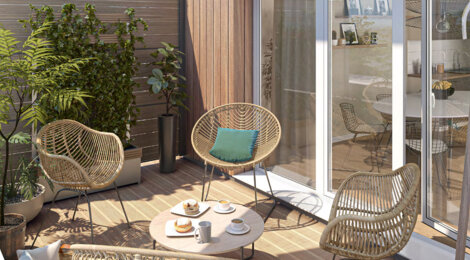 Programme immobilier neuf Côté Verger - Poitiers vivre quartier paisible proche centre et services (86000) - Référence : 17115