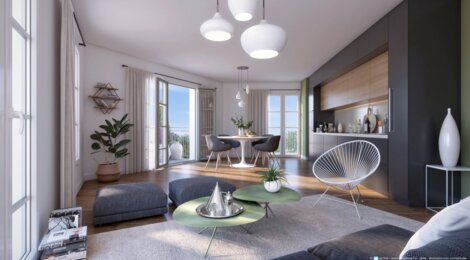 Programme immobilier neuf LES TERRASSES DE LA MADELEINE - Pomponne : appartements neufs à 5 min à pied de la gare (77400) - Référence : 14855