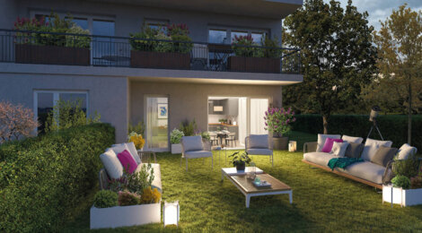 Programme immobilier neuf Les Jardins de Courtin - Pomponne : appartements neufs du 2 au 4 pièces proche de la gare (77400) - Référence : 14961
