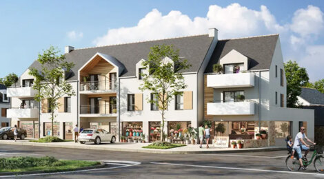 Programme immobilier neuf L ECLAT - Pont-Aven douceur de vivre proche du centre-ville (29930) - Référence : 18156