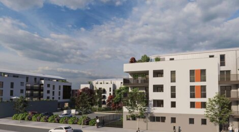 Programme immobilier neuf CARRE LIBERTE - Pont-de-Chéruy à proximité en voiture de Lyon (38230) - Référence : 12483