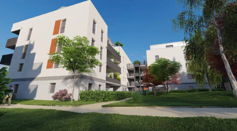 Programme immobilier neuf CARRE LIBERTE - Pont-de-Chéruy à proximité en voiture de Lyon (38230) - Référence : 12483