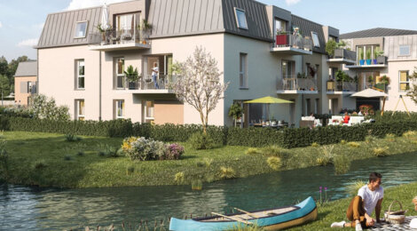 Programme immobilier neuf Le Château d'Ô - Pont-de-Metz à quelques minutes d’Amiens (80480) - Référence : 13767