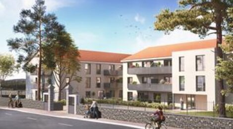 Programme immobilier neuf LE CLOS SIBILLE - Pont-Évêque : Appartements T2–T4 avec terrasses, parc arboré et parking proche des transports et commodités (38780) - Référence : 13890