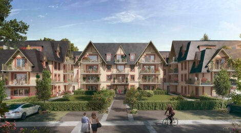 Programme immobilier neuf Les Jardins de Ponti - Pont-l'Evêque proche des plages (14130) - Référence : 14465