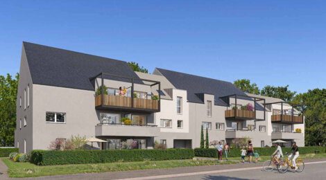 Programme immobilier neuf Plume - Pont-Péan accessible à 15 minutes de Rennes (35131) - Référence : 15281
