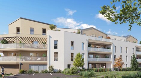 Programme immobilier neuf Castello - Pont-Péan : appartements neufs T2–T4 dans un écrin de verdure à 8 min de Rennes (35131) - Référence : 15280