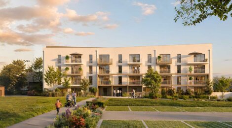 Programme immobilier neuf LES ALLEES VERTES - Pont-Péan résidence verdoyante proche de Rennes (35131) - Référence : 18481