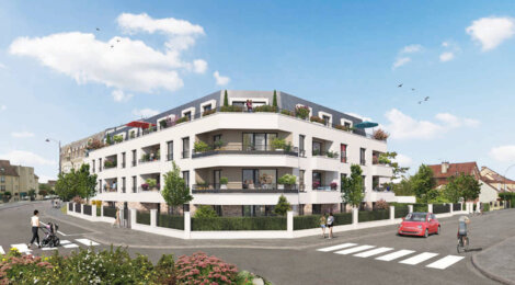 Programme immobilier neuf Les Terrasses d'Albane - Pontault-Combault : appartements neufs du 2 au 4 pièces proche des commerces (77340) - Référence : 15026