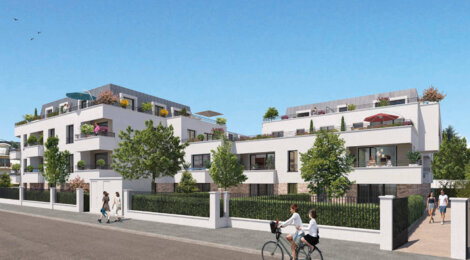 Programme immobilier neuf Les Terrasses d'Albane - Pontault-Combault : appartements neufs du 2 au 4 pièces proche des commerces (77340) - Référence : 15026