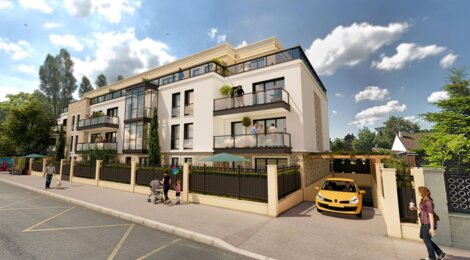 Programme immobilier neuf Résidence la Francilienne - Pontault-Combault près de l’Hôtel de Ville (77340) - Référence : 9649