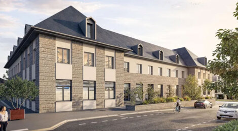Programme immobilier neuf Cour Rivoli - Pontivy appartements neufs proches commerces et services (56300) - Référence : 18186