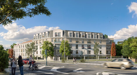 Programme immobilier neuf COEUR ROSA - Pontoise : appartements neufs du studio au 5 pièces proche des bords de l’Oise (95000) - Référence : 14995