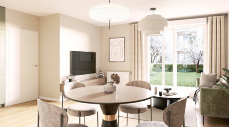 Programme immobilier neuf LES ROSES DEBUSSY - Pontoise implantée dans le quartier de l’Hermitage (95000) - Référence : 9032