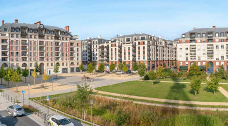 Programme immobilier neuf NOUVELLE  IDYLLE - Pontoise quartier Bossut proche Transilien H, J et RER C (95000) - Référence : 17082
