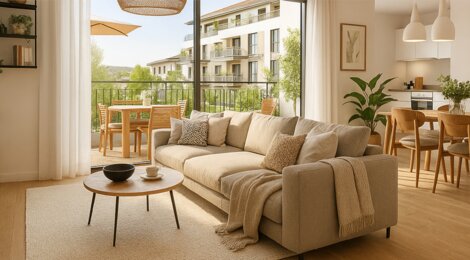 Programme immobilier neuf NOUVELLE  IDYLLE - Pontoise quartier Bossut proche Transilien H, J et RER C (95000) - Référence : 17082