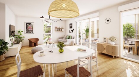 Programme immobilier neuf BLEUENN - Pordic : appartements neufs à 100m de l’Église, nature et confort RE2020 (22590) - Référence : 14665