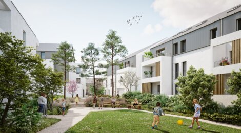 Programme immobilier neuf BLEUENN - Pordic : appartements neufs à 100m de l’Église, nature et confort RE2020 (22590) - Référence : 14665