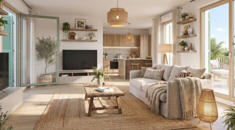 Programme immobilier neuf VERT AZUR - Pornic appartements lumineux entre mer et nature (44210) - Référence : 17930