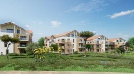 Programme immobilier neuf VILLA MARIA - Pornic : appartements neufs T2–T4 en berges du canal de Haute Perche (44210) - Référence : 15517