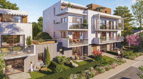 Programme immobilier neuf L'Écrin - Pornichet à quelques minutes de la plage de la Bonne Source (44380) - Référence : 15547